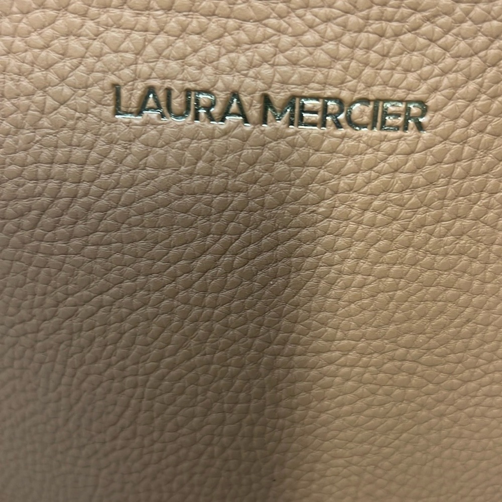 Laura Mercier Pebbled Leather Cosmetic Case